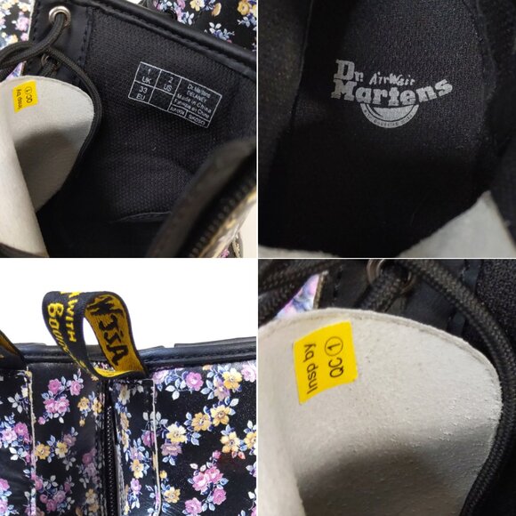 Kids Dr Martens Delaney floral boots Kids Size 2 | Size 33 UK - Picture 6 of 11